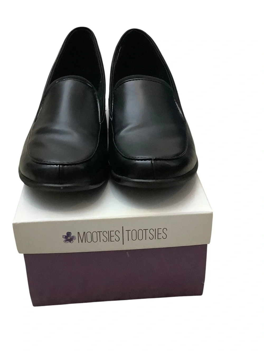 Mootsies Tootsies Black Alondra Leather Slip-On Loafers